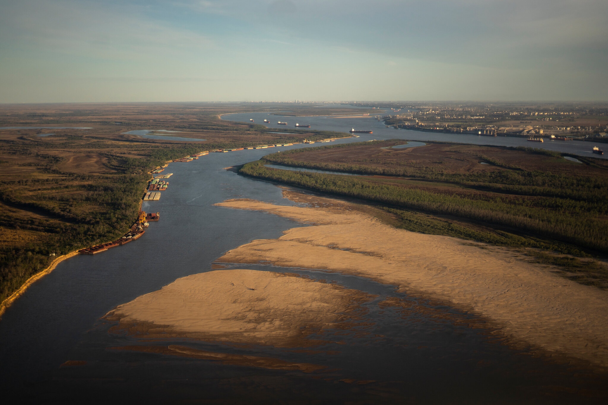 New york times bajante rio parana