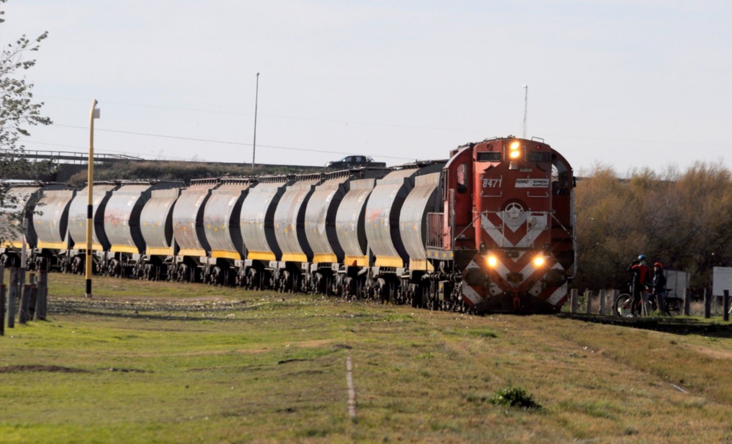 ferrocarril granos argentina bahia blanca