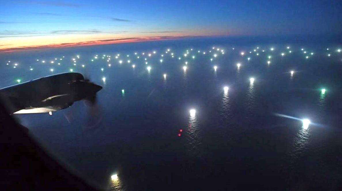 Pesca ilegal Mar Argentino.