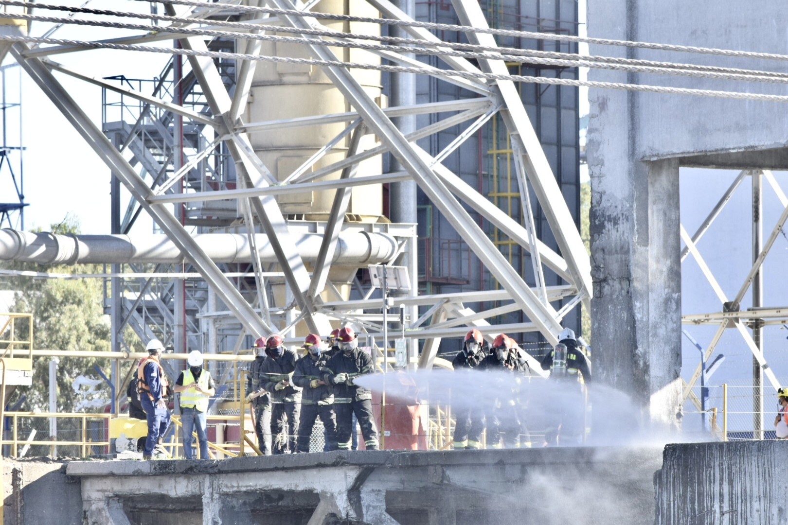 simulacro puerto bahia blanca