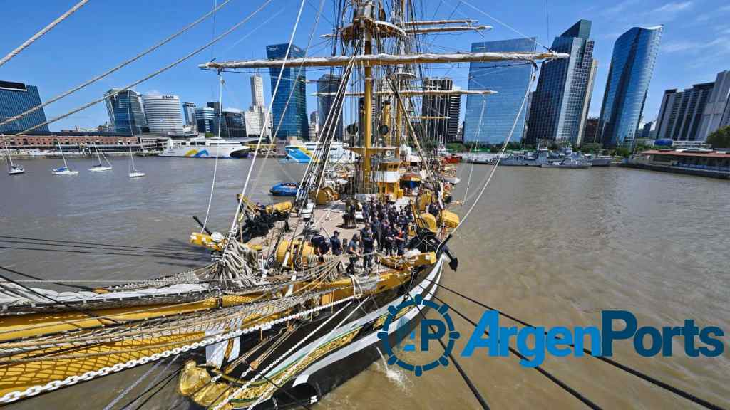 buque amerigo vespucci en buenos aires