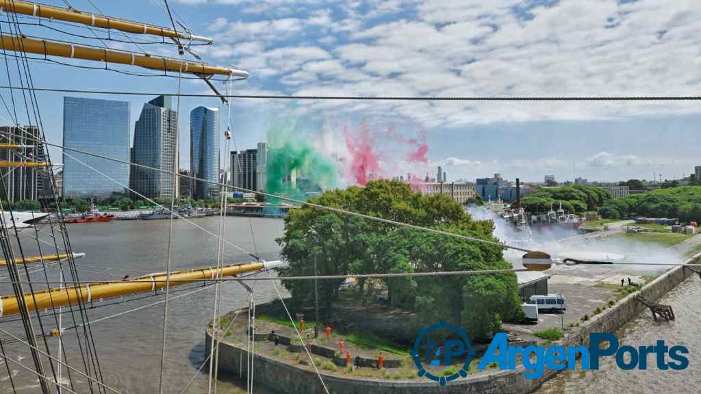 buque amerigo vespucci en buenos aires