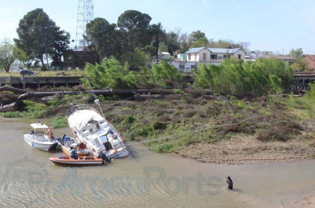 bajante rio parana