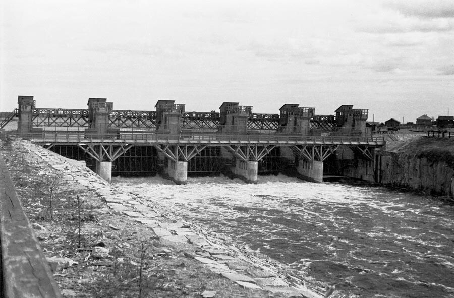 canal mar Blanc - Baltico 1933