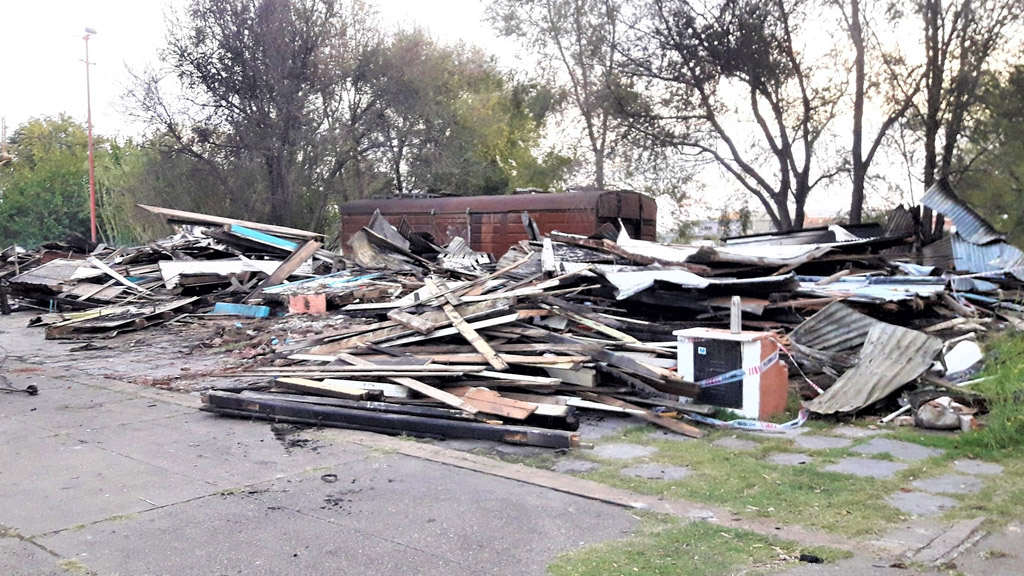 Estacion bahia blanca noroeste en ruinas