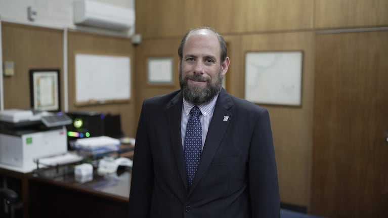 Jaime Coronel, ex titular de la Dirección Nacional de Recursos Acuáticos de Uruguay. Foto: Juan Pablo Cháves/TN