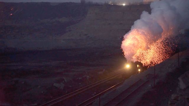 tren chino a vapor